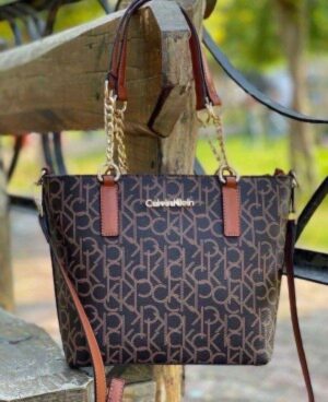 CALVIN  KLEIN MINI TOTE BAG (BLACK)